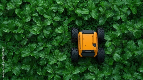 Self-driving tree planting vehicle with advanced navigation and real-time growth monitoring, Self-driving tree vehicle, Autonomous, smart, efficient