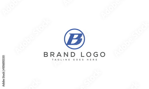 letter B logo design vector template design for brand.