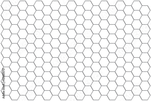 hexagon geometric pattern. seamless hex background. abstract honeycomb cell. vector illustration. design for the background flyers, ad honey, fabric, clothes, texture, textile pattern