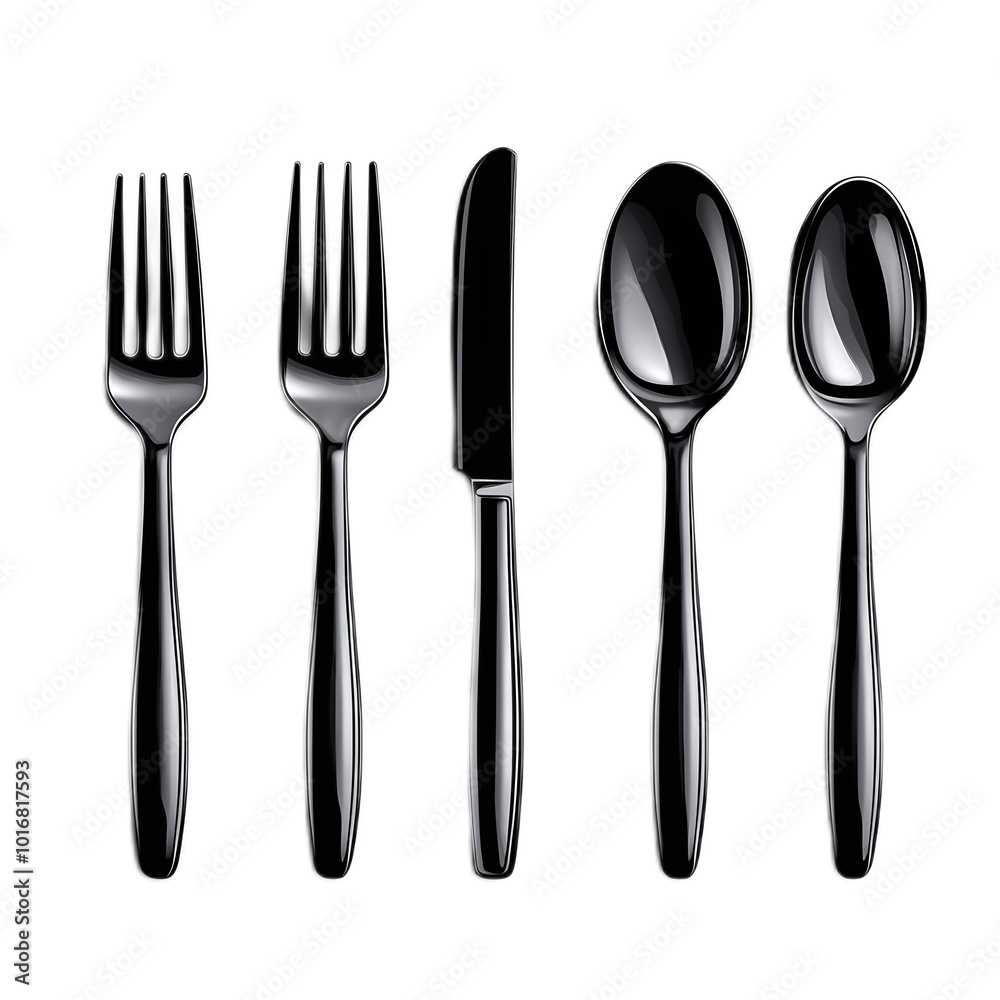 Elegant Minimalist Cutlery Illustration for Design Use Elegant Minimalist Cutlery Illustration for Design Use