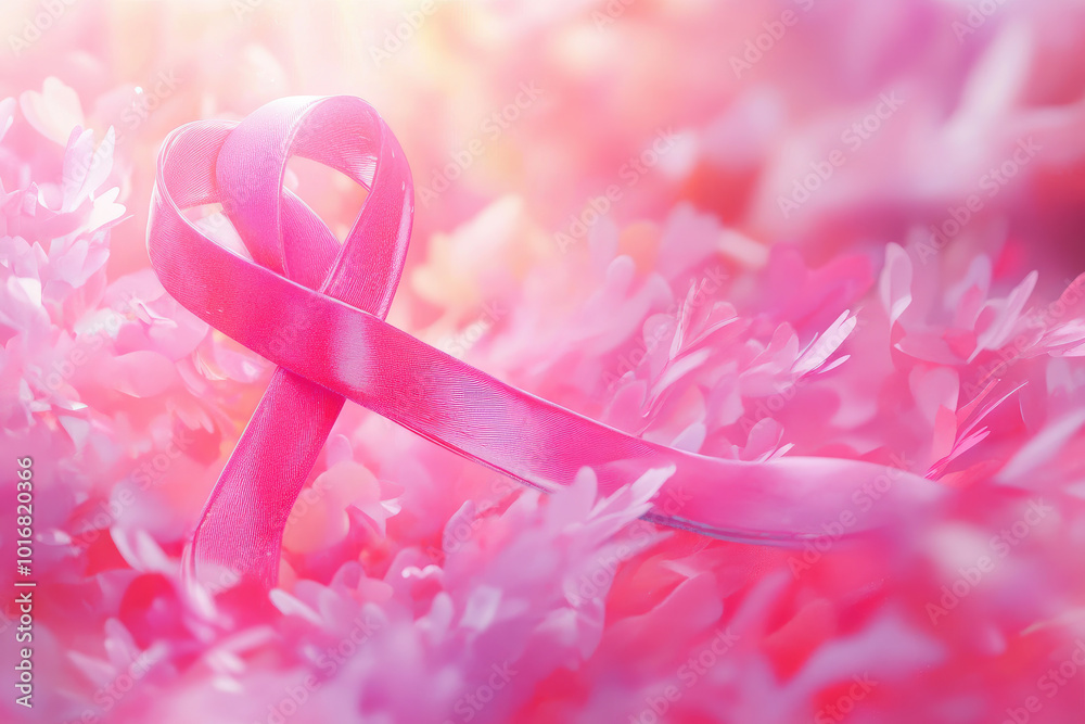 Resilient Hope, an inspiring digital artwork depicting the strength and determination of cancer patients in their journey through treatment.