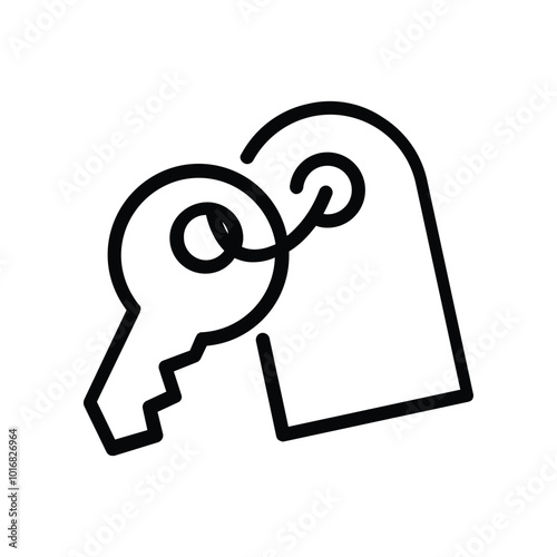 This is a Very Nice key Ring Icon Template