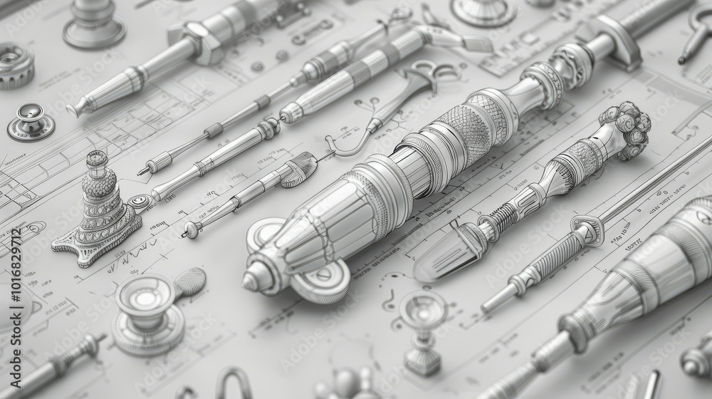 Explore the intricate design of medical instruments Explore the intricate design of medical instruments