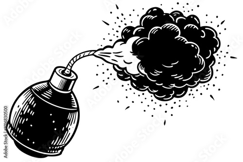 Spray icon simple design vector illustration