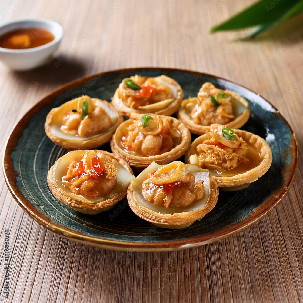 custom made wallpaper toronto digitalCrispy Kueh Pie Tee with Savory Filling