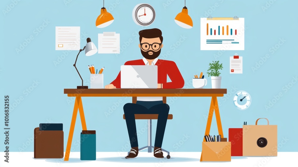 Home Office Workspace for Freelance Professionals Home Office Workspace for Freelance Professionals