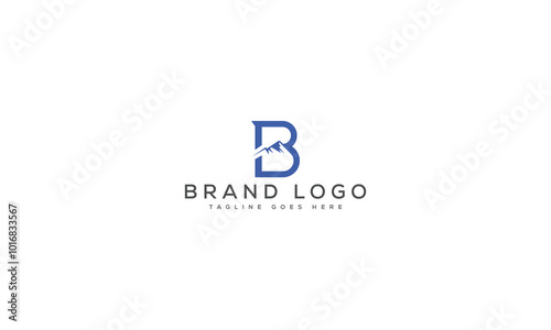 letter B logo design vector template design for brand.