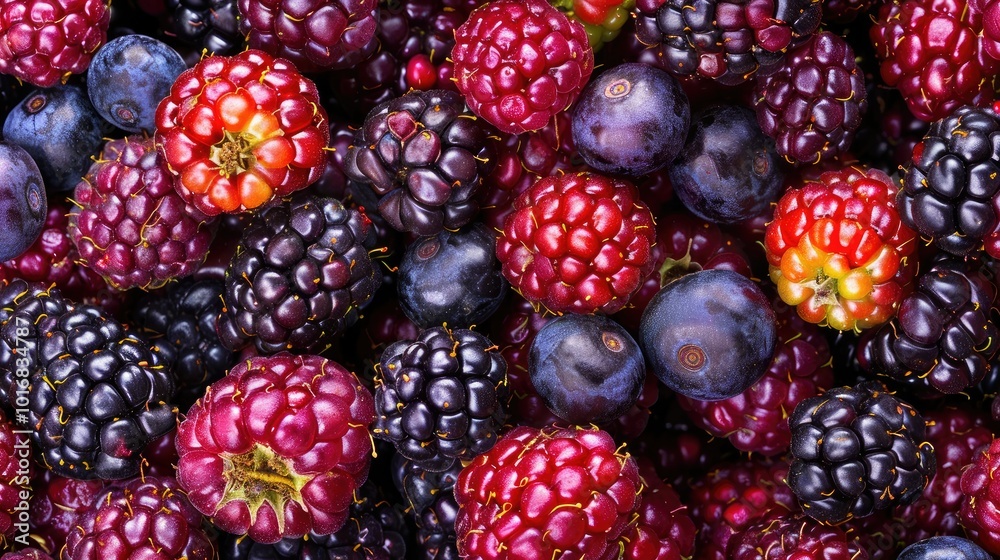 Fresh blackberries banner. Blackberry background Fresh blackberries banner. Blackberry background