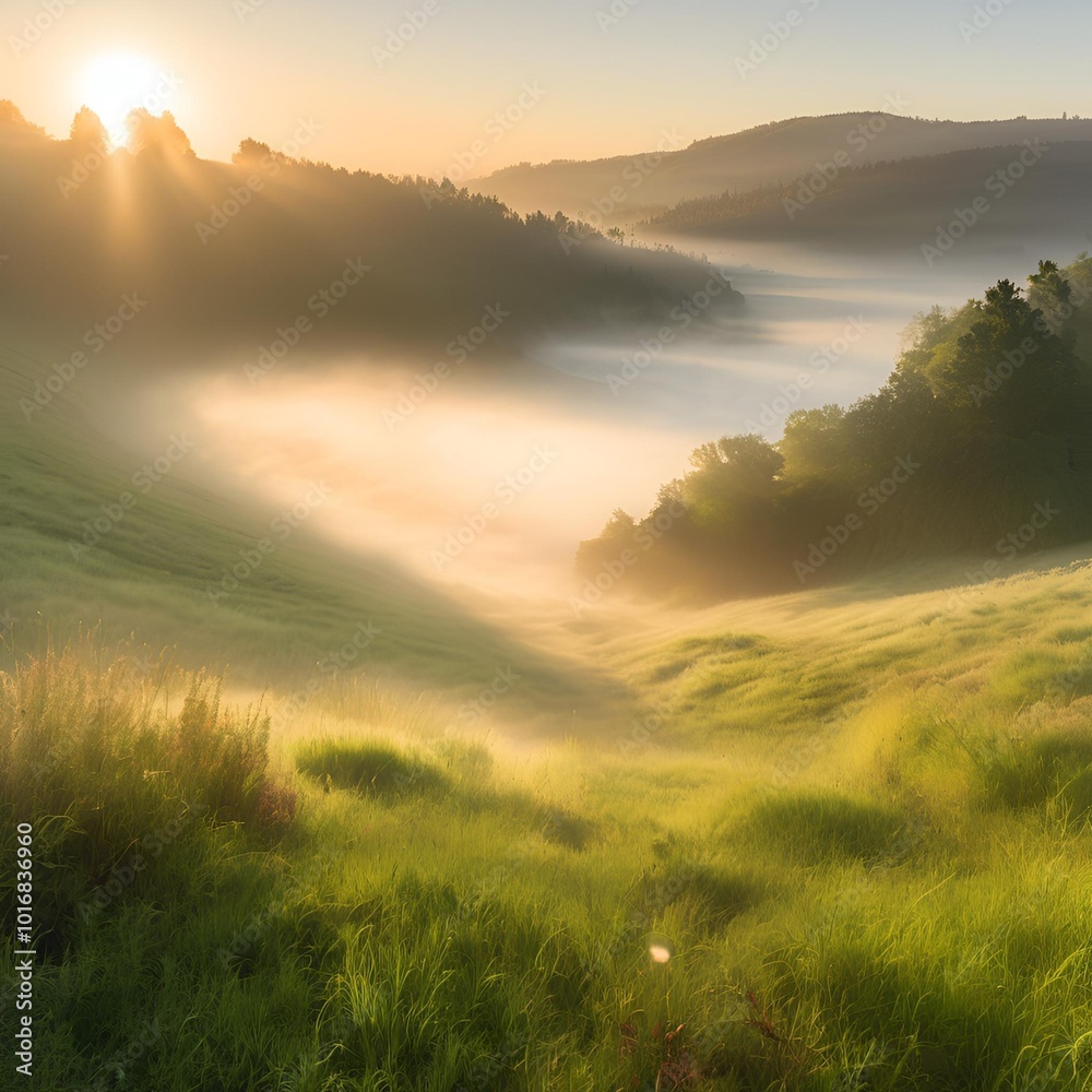 Fototapeta premium Stunning Scenery View Photo: Nature Landscapes, Mountains, Beaches, and Forests for High-Quality Visual Projects
