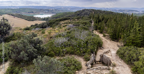 dolmen «Mine of Farangotea», Artajona (Artaxoa) Merindad de Olite, Foral Community of Navarre, Spain