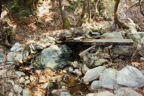 The path of the centaurs (after Cyclone Daniel) Portaria Pelion Greece photo