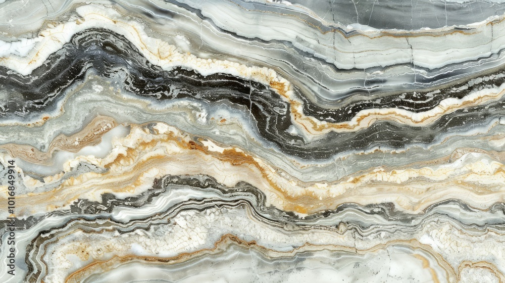 Sleek marble surface with polished finish Sleek marble surface with polished finish