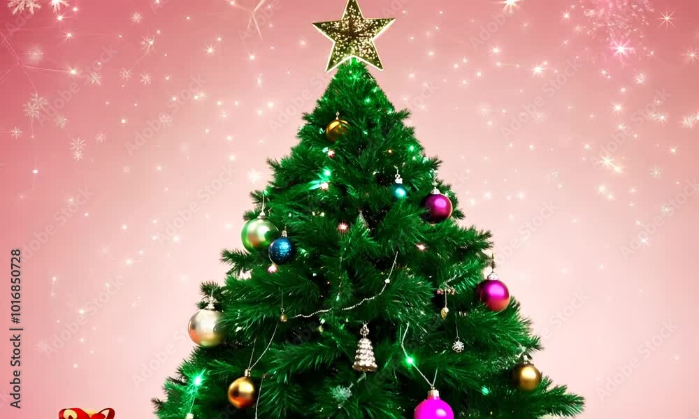 christmas tree and decorations christmas tree and decorations