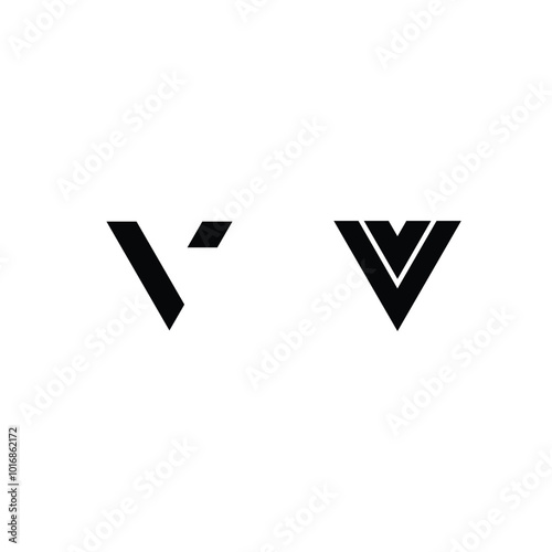 Free Download V Letter Mark Logo Design, Vector Design - GFXLoad