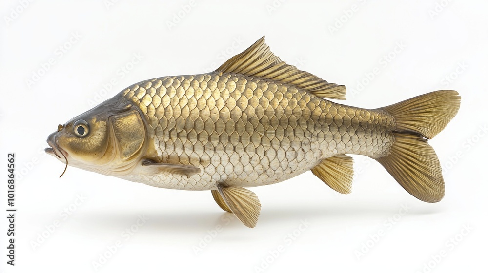 depiction highlights the common carp Cyprinus carpio displaying its prominent features including its scaled body and elongated shape suitable for study. depiction highlights the common carp Cyprinus carpio displaying its prominent features including its scaled body and elongated shape suitable for study.
