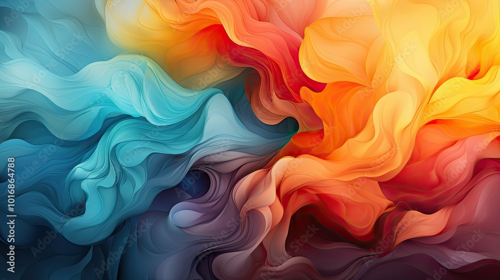 Vibrant abstract background in rainbow colors Vibrant abstract background in rainbow colors