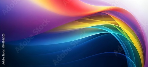 Abstract Rainbow Background