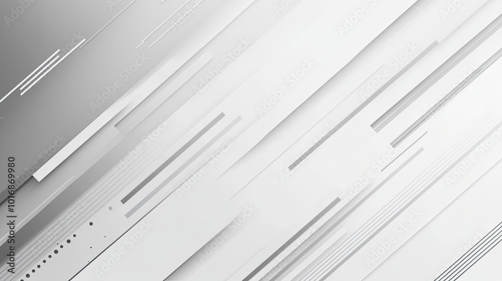 Obraz premium Minimalist background with diagonal lines and subtle geometric patterns in grayscale, adding depth and sophistication.