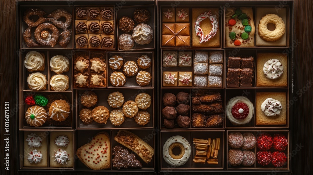 boxes of assorted cookies generative ai boxes of assorted cookies generative ai