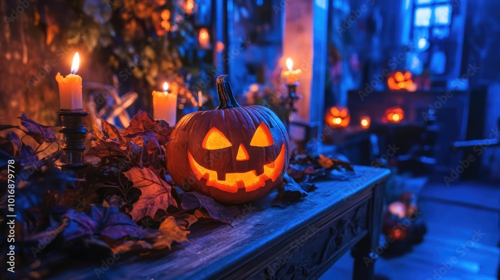 Obraz premium Halloween party decorations