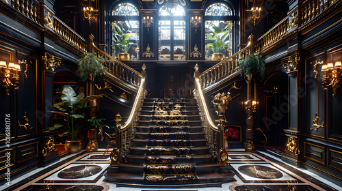 Step inside this dark luxury house and be transported to a world of opulence and grandeur The architecture is aweinspiring, with intricate details that showcase its elegance and sophistication 