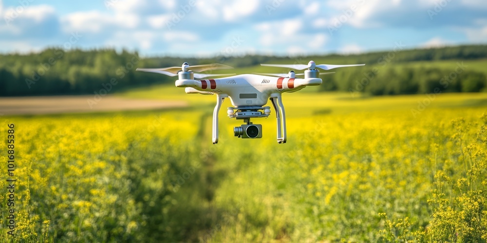 Drones are revolutionizing agriculture with aerial monitoring, efficient data collection, and precision management, boosting sustainable farming for better crop yields and environmental protection Drones are revolutionizing agriculture with aerial monitoring, efficient data collection, and precision management, boosting sustainable farming for better crop yields and environmental protection