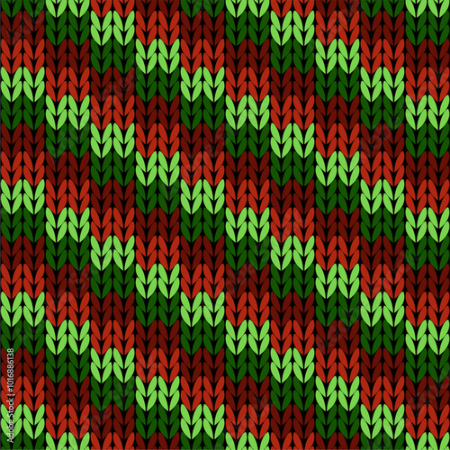 Knitted background pattern wallpaper knitting decorative print handmade textile knitting handiwork