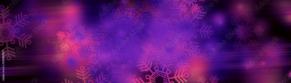 Obraz premium Abstract Blurred pink dark lights background. 