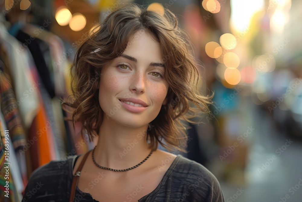 Retro Revival: Capturing the Stylish Small Business Owner of a Vintage Clothing Store Retro Revival: Capturing the Stylish Small Business Owner of a Vintage Clothing Store