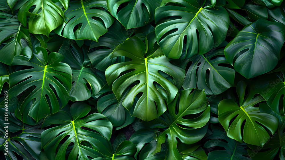 green leaves of a plant generated AI green leaves of a plant generated AI