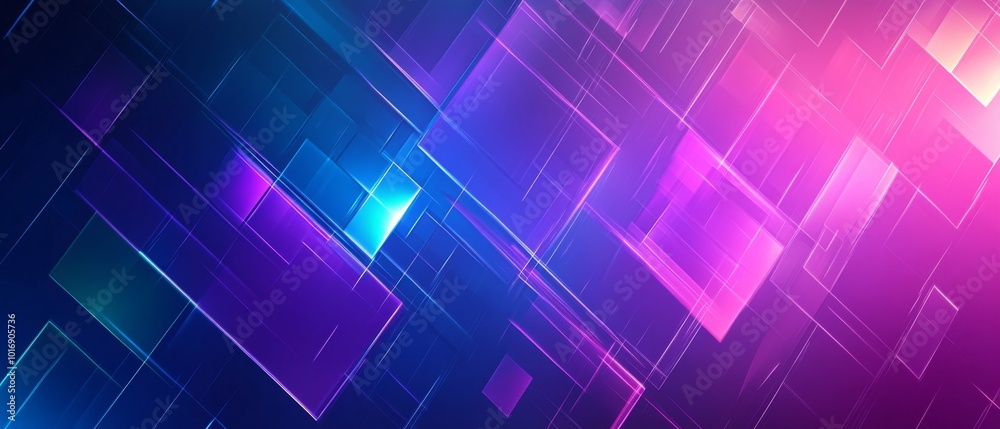 purple and blue abstract geometric background. Scene for advertising, technology purple and blue abstract geometric background. Scene for advertising, technology