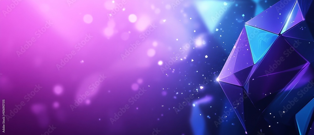 purple and blue abstract geometric background. Scene for advertising, technology purple and blue abstract geometric background. Scene for advertising, technology