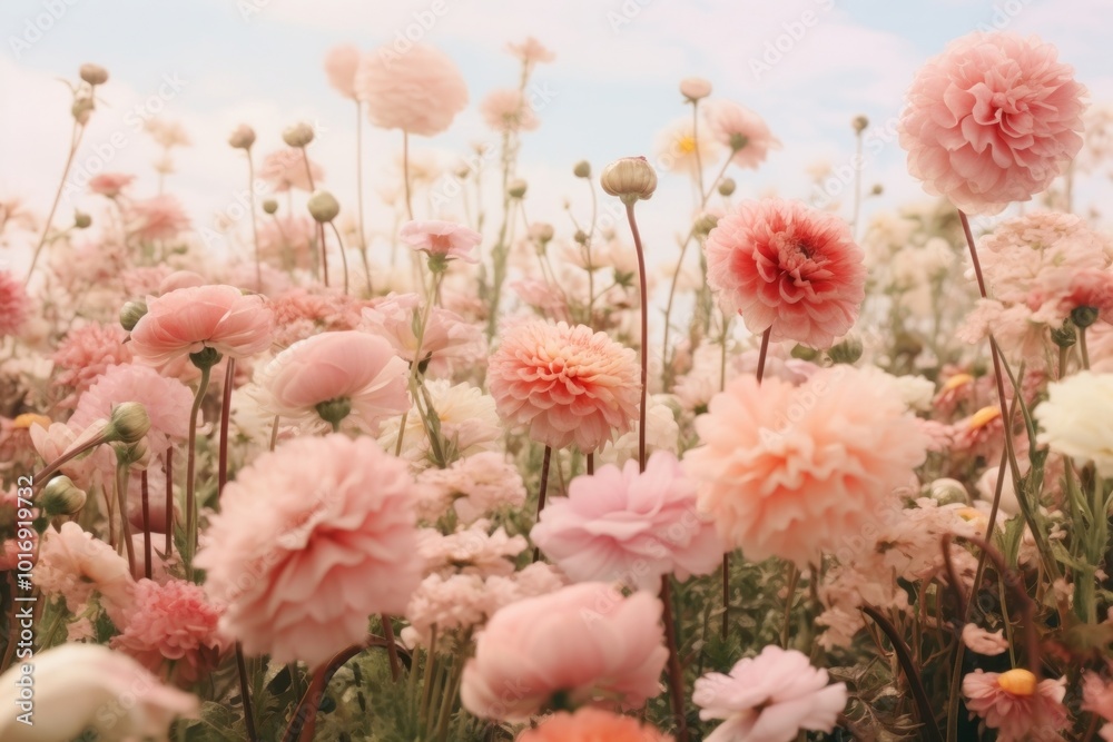 Pink and green flowers outdoors blossom nature. Pink and green flowers outdoors blossom nature.