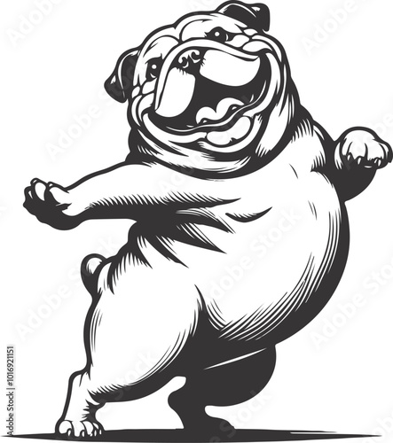 illustration of a dog