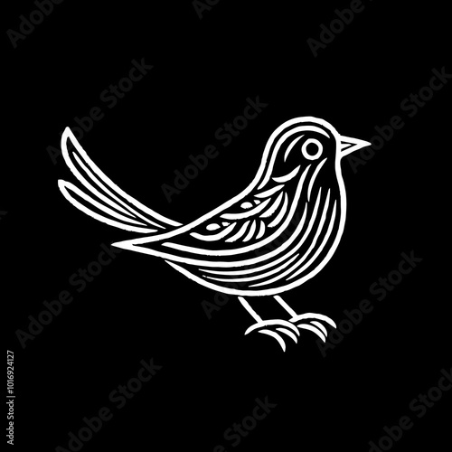 Stylish bird graphics art featuring vibrant vector illustration designs with creative and artistic details

 photo