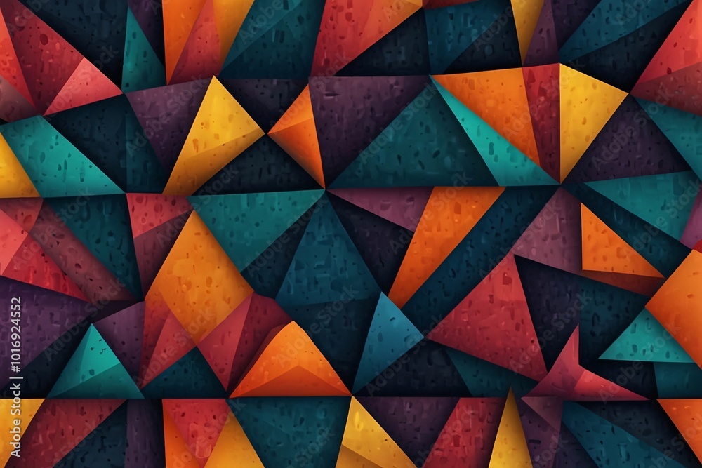 Colorful abstract geometric polygonal shape background, wallpaper, 3D rendered background Colorful abstract geometric polygonal shape background, wallpaper, 3D rendered background