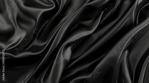 Plain black color background texture