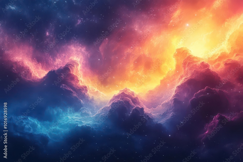 futuristic science fiction nebula background with swirling colors and celestial elements depicting an imaginative universe filled with wonder and inspiring endless possibilities futuristic science fiction nebula background with swirling colors and celestial elements depicting an imaginative universe filled with wonder and inspiring endless possibilities