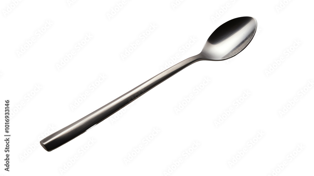 Spoon, white isolate background Spoon, white isolate background