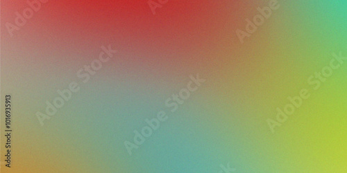 abstract Colorful Gradient Color Background colorful and blurry digital grain soft noise effect pattern, Wallpaper. Pastel red,  yellow, pink, gradient foil shimmer background texture.