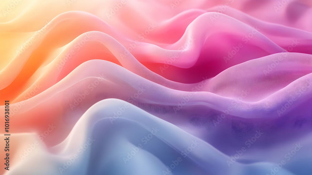 Abstract Background with Wavy Lines and Gradient Colors Abstract Background with Wavy Lines and Gradient Colors