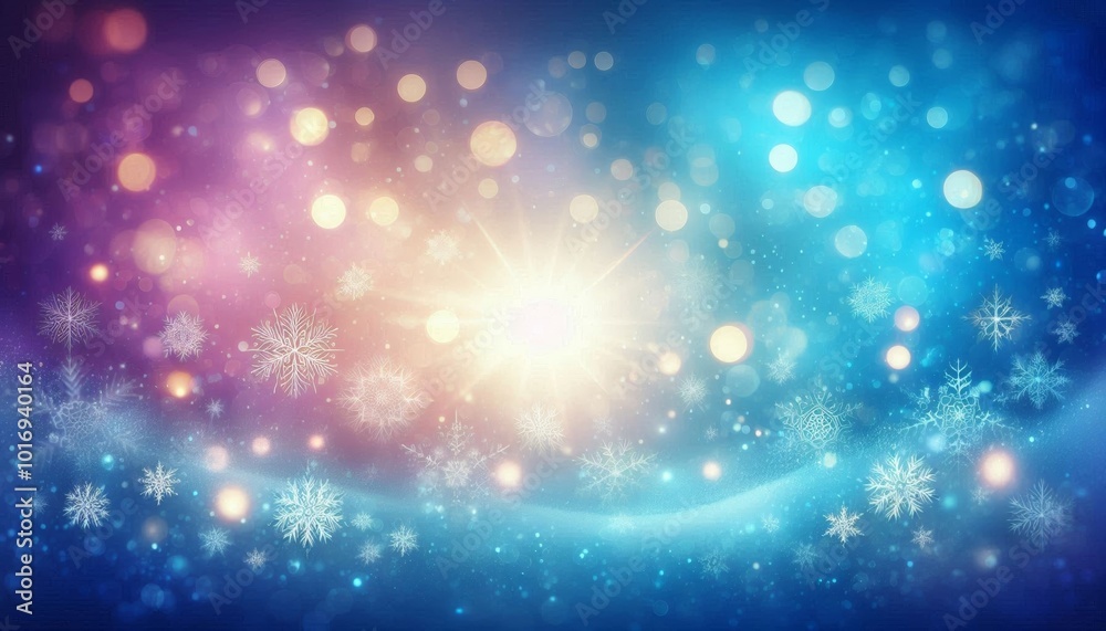 Christmas blue background with glitter, light blue and bokeh effect Christmas blue background with glitter, light blue and bokeh effect