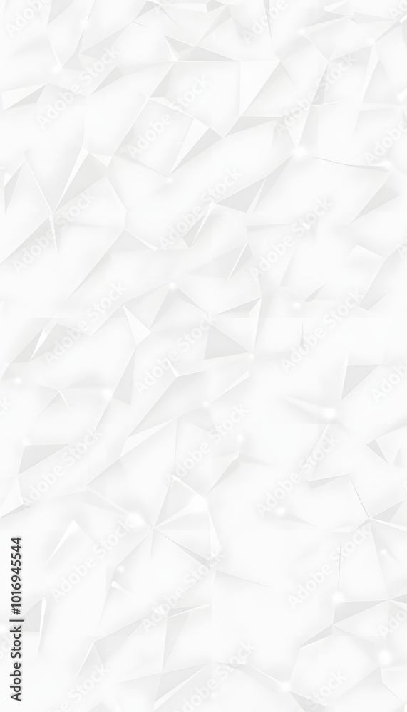 Abstract white polygon texture isolated with white highlights, png Abstract white polygon texture isolated with white highlights, png