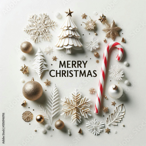 Merry Christams party poster design