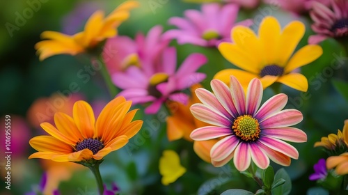 A vibrant array of nature's beauty, where delicate petals whisper tales of life and color.