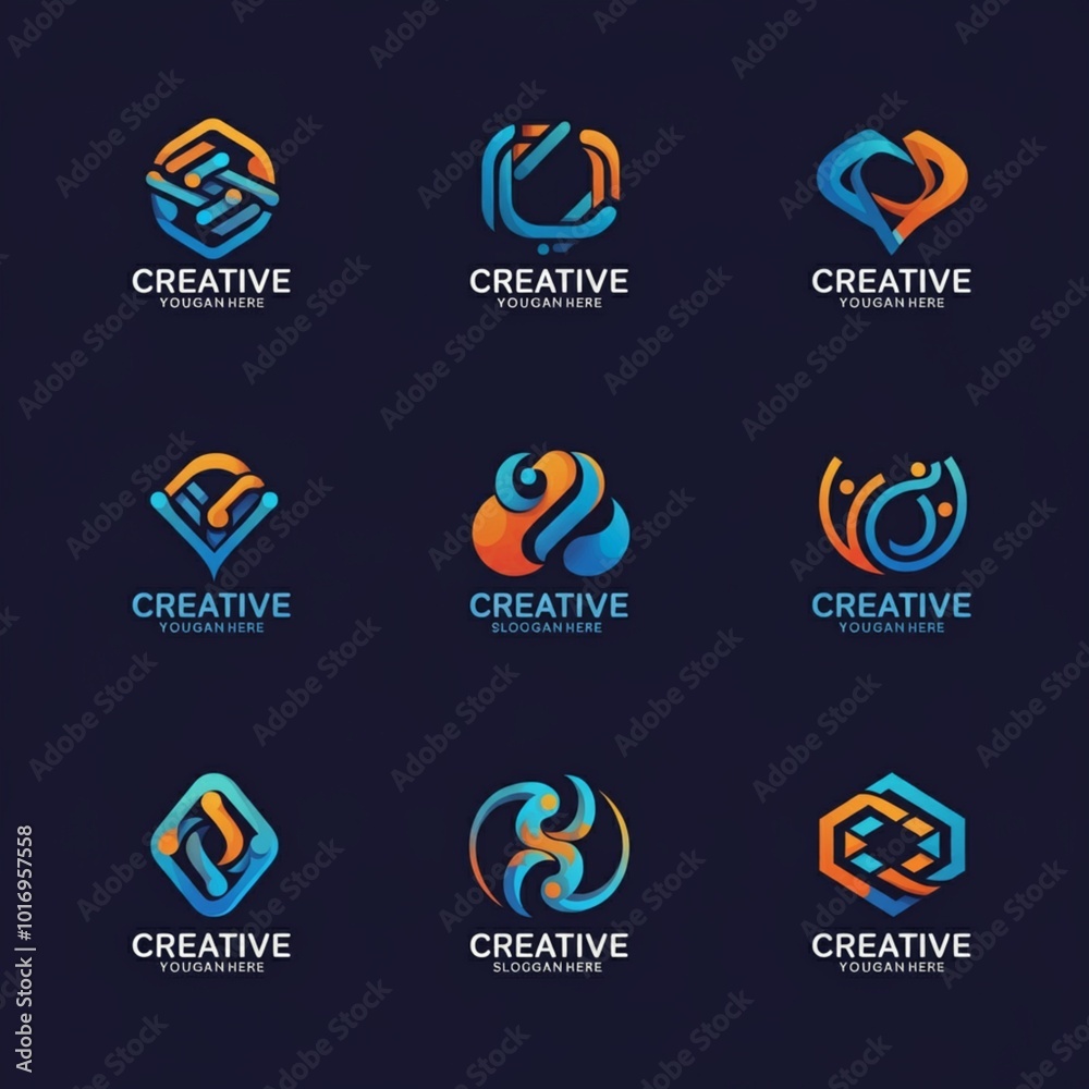 set of icons set of icons