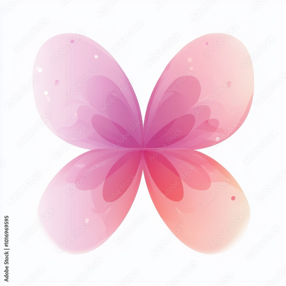 Abstract pink gradient flower
Abstract pink gradient flower