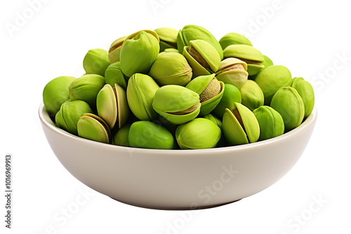 Wallpaper Mural Unshelled pistachios isolated on transparent background Torontodigital.ca