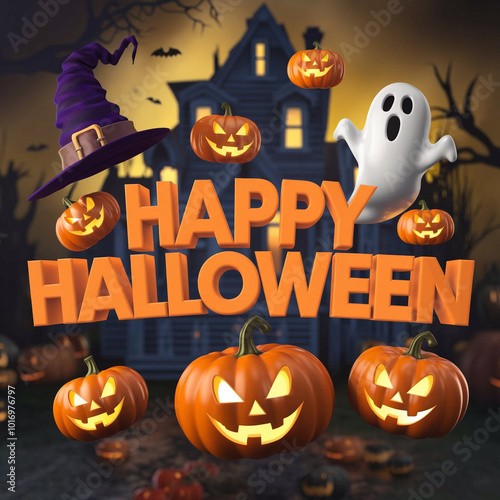 Happy Halloween Greeting image 