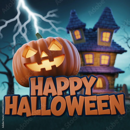 Happy Halloween Greeting image 